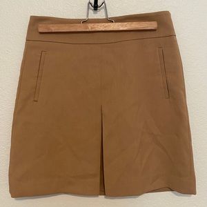 Loft Caramel Mini Skirt Size 2